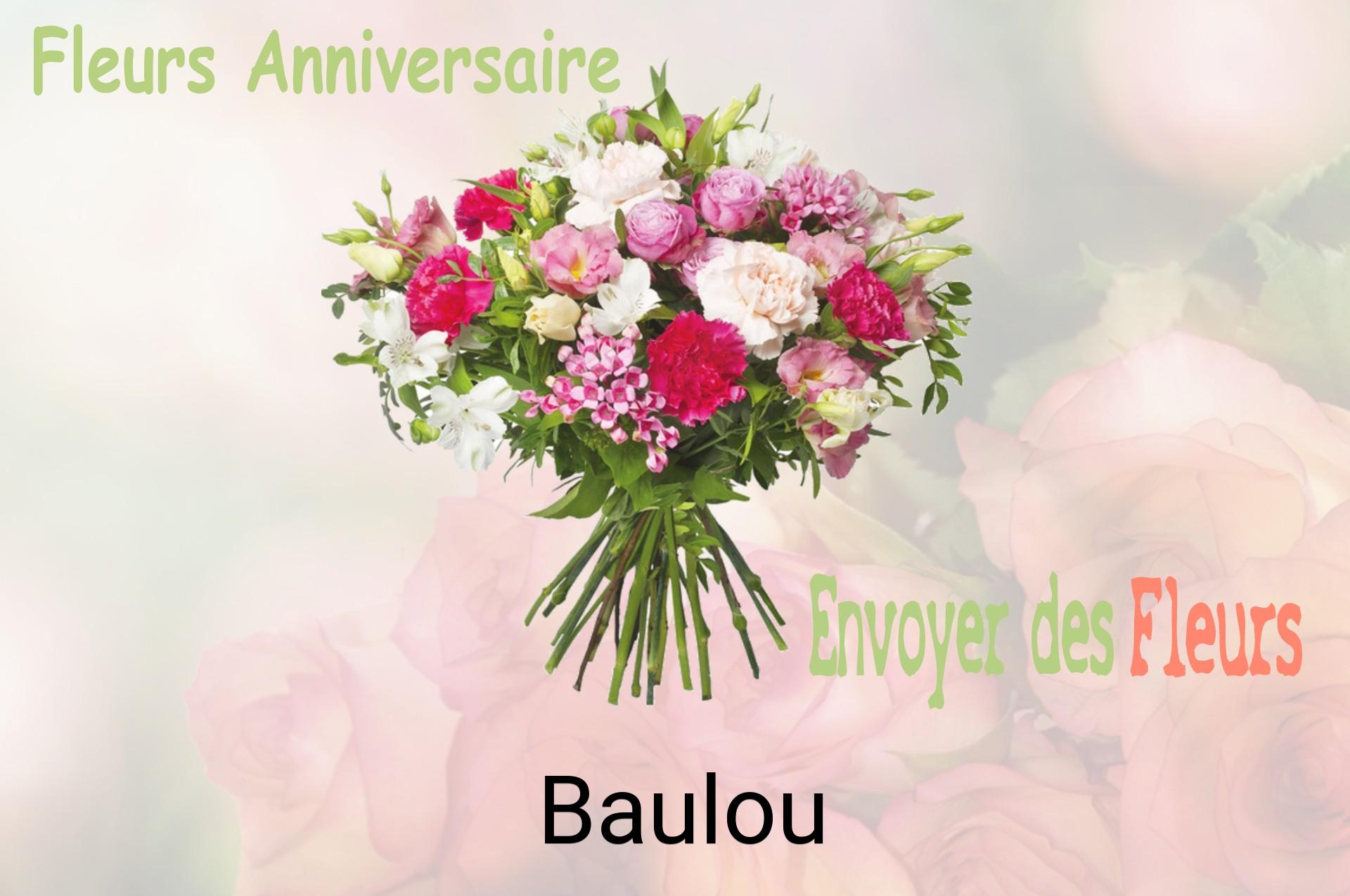 Bouquet de fleurs d’anniversaire livré à Baulou