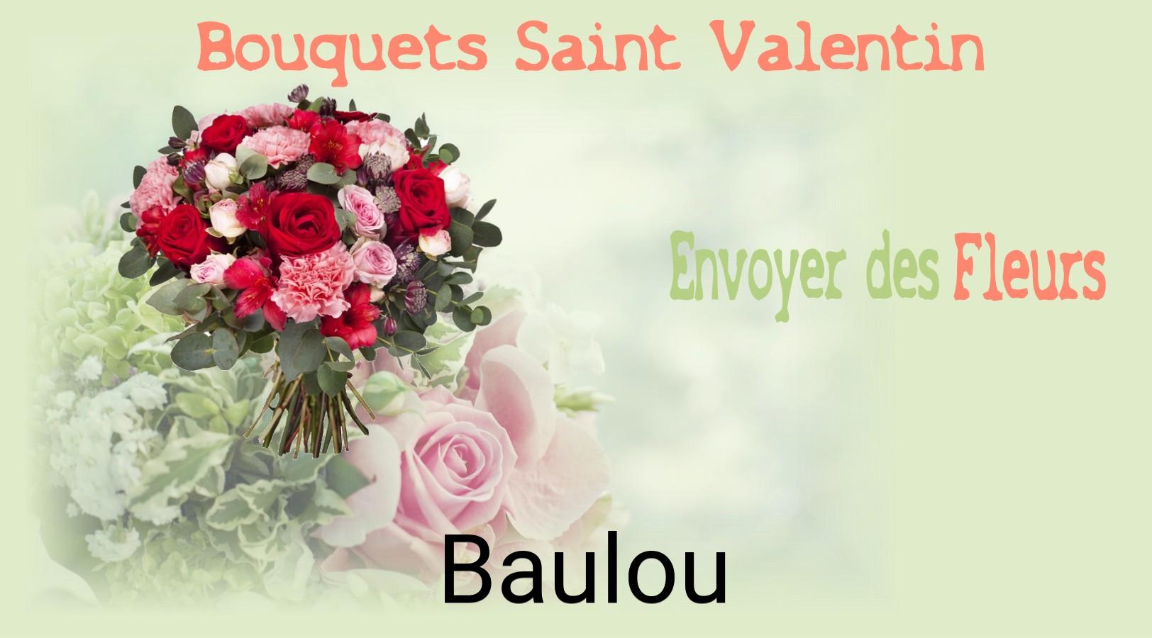 Roses de Saint-Valentin livrées à Baulou